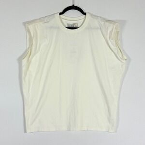 NEW Sandrine Rose Small T Shirt Crew Neck Cloud Indie Minimalist Sustainable